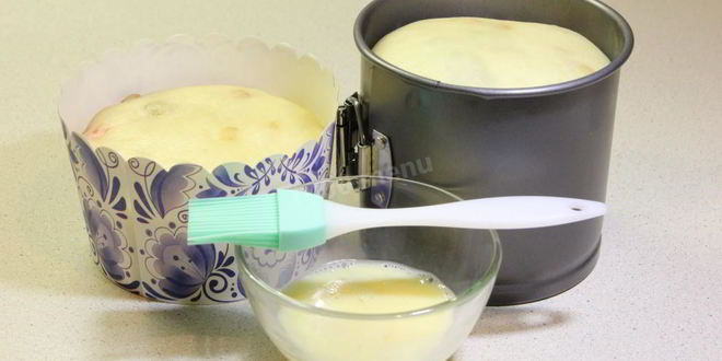 Рецепт кулича пасхального заварного