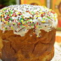 Рецепт Кулича с изюмом и цукатами