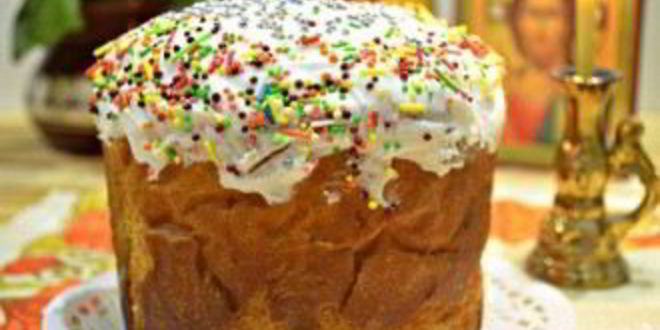 Рецепт кулича с изюмом и цукатами