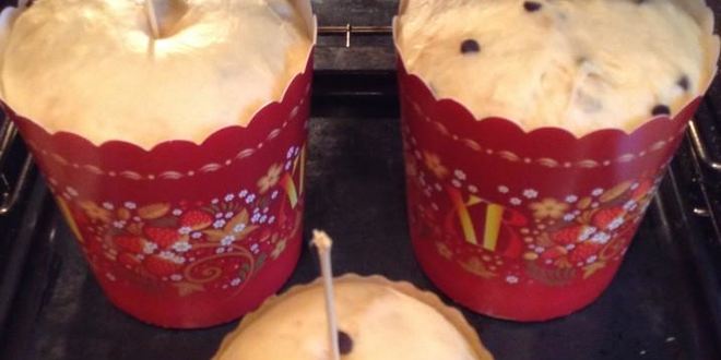 Рецепт куличей на александрийском тесте