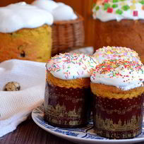 Рецепт Куличей с шафраном