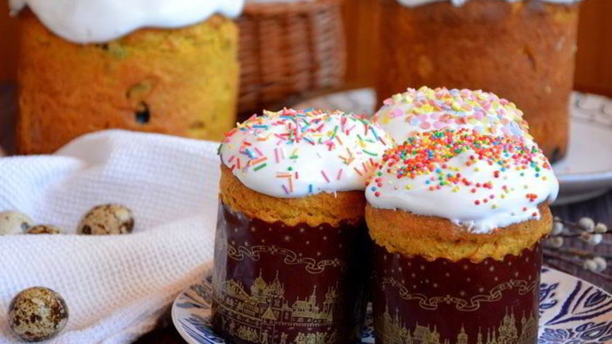 Рецепт куличей с шафраном