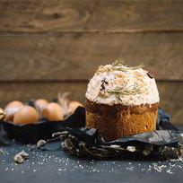 Рецепт Пасхального кулича с изюмом и цукатами