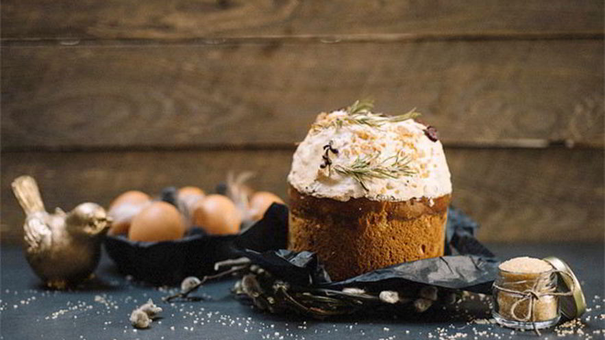 Рецепт пасхального кулича с изюмом и цукатами