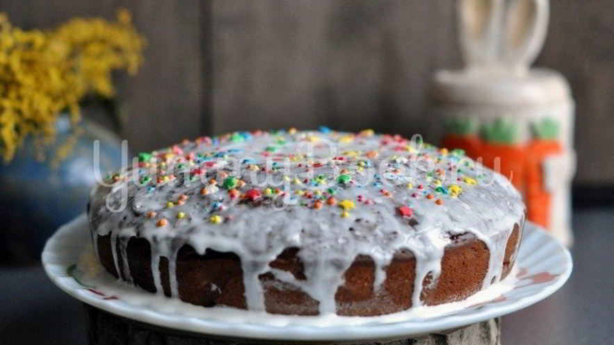 Рецепт шоколадного пасхального кулича без дрожжей в мультиварке
