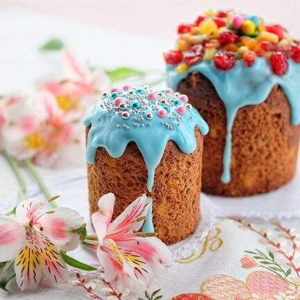 Рецепт Сочного творожного кулича