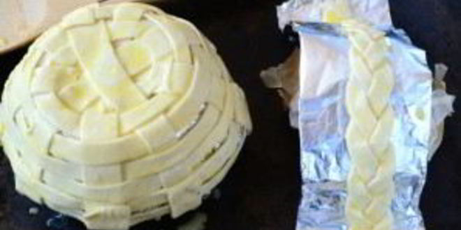 Рецепт съедобной корзинки для пасхальных яиц