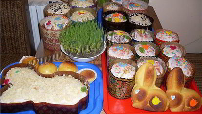 Рецепт Теста для куличей