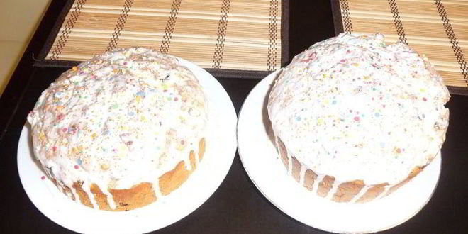 Рецепт традиционного пасхального кулича с изюмом