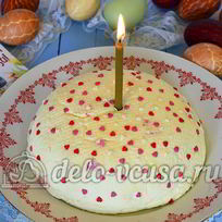 Рецепт Творожной пасхи со сгущенкой