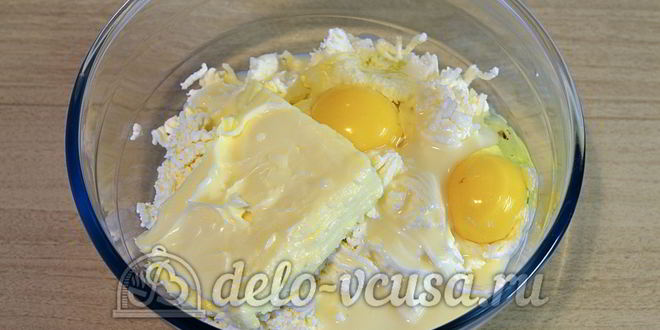 Рецепт творожной пасхи со сгущенкой