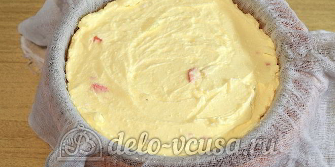 Рецепт творожной пасхи со сгущенкой