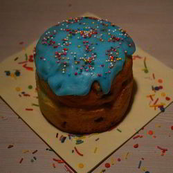 Рецепт Творожного бездрожжевого кулича