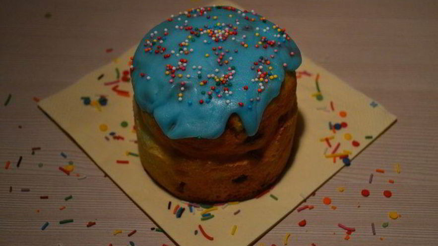 Рецепт творожного бездрожжевого кулича