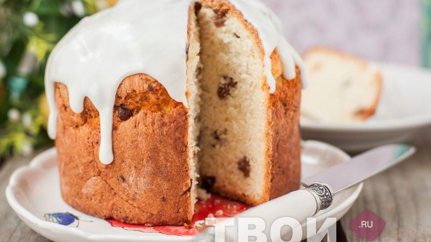 Рецепт творожного кулича