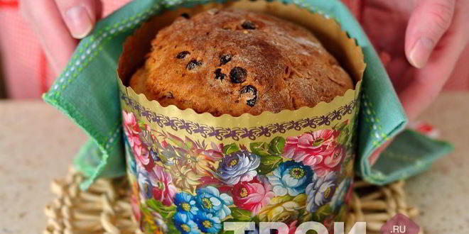 Рецепт творожного кулича