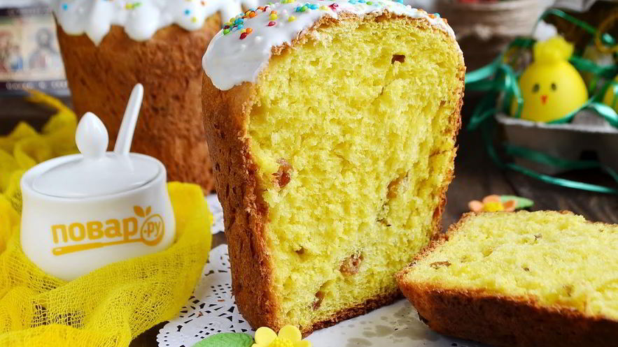Рецепт золотой пасхи