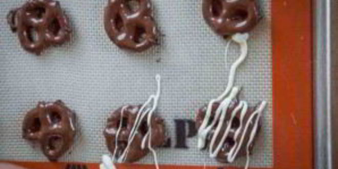 Рецепт претцеля в шоколаде