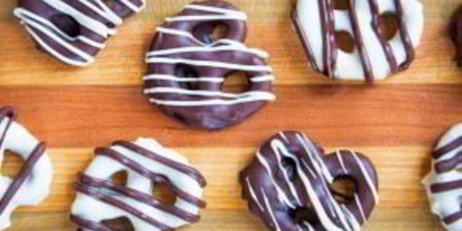 Рецепт претцеля в шоколаде