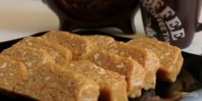 Рецепт щербета с арахисом по-домашнему