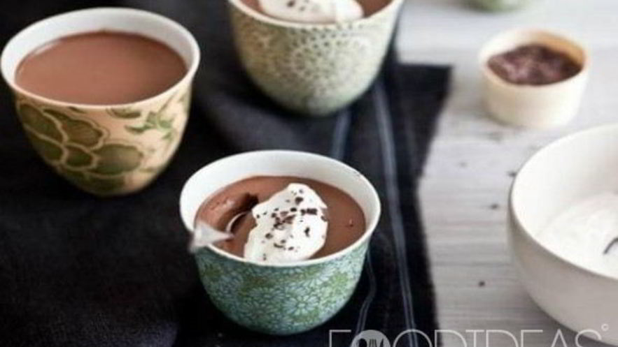 Рецепт шоколадной панны-котты