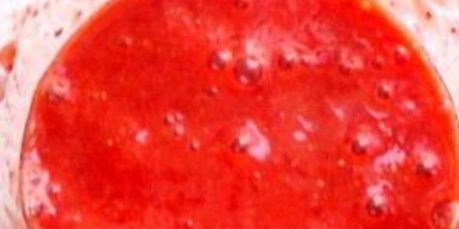 Рецепт клубничного суфле для торта