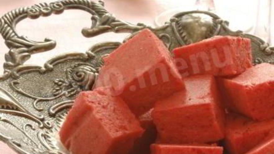 Рецепт клубничного суфле нежная клубничка