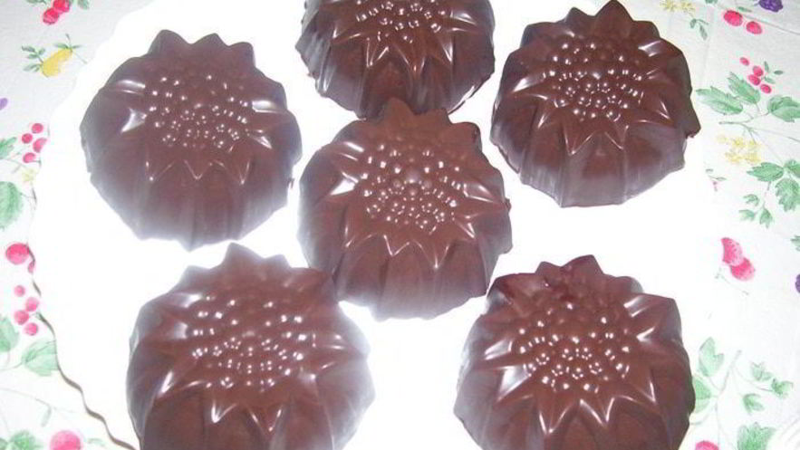 Рецепт конфет с персиками и творожным суфле