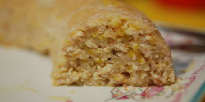 Рецепт куриного суфле с тыквой, сыром и творогом