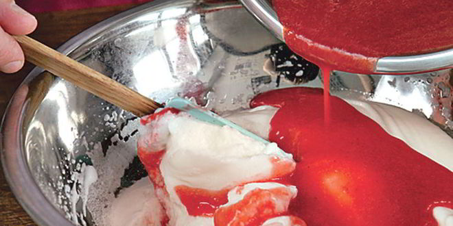 Рецепт ледяного клубничного суфле