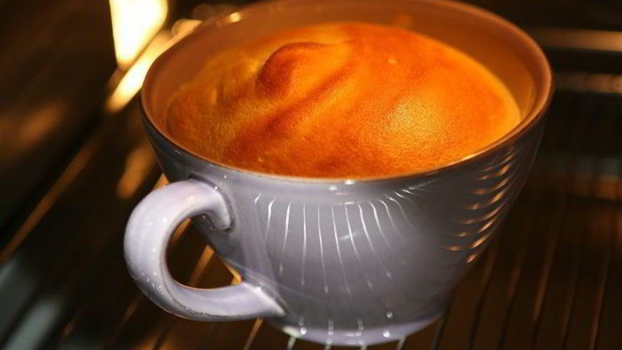 Рецепт молочно-лимонного суфле