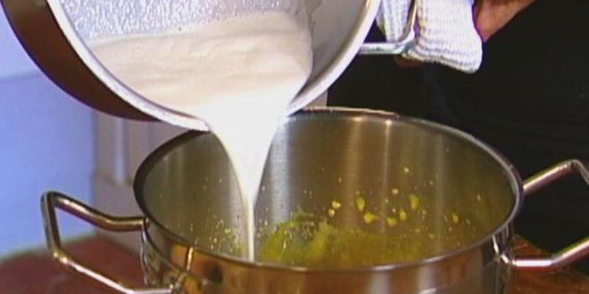 Рецепт молочно-лимонного суфле