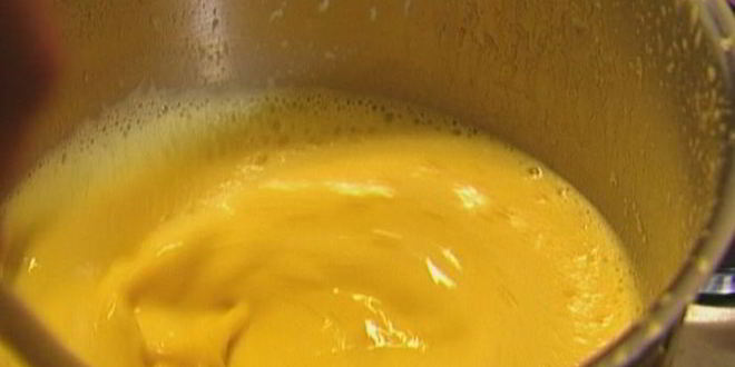 Рецепт молочно-лимонного суфле