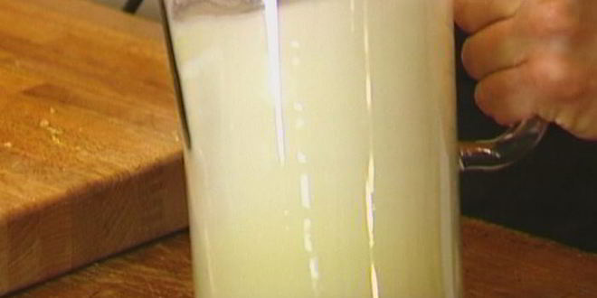 Рецепт молочно-лимонного суфле