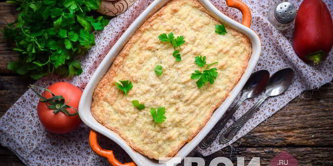 Рецепт мясного суфле для детей