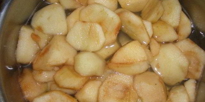 Рецепт нежного яблочного суфле с сюрпризом