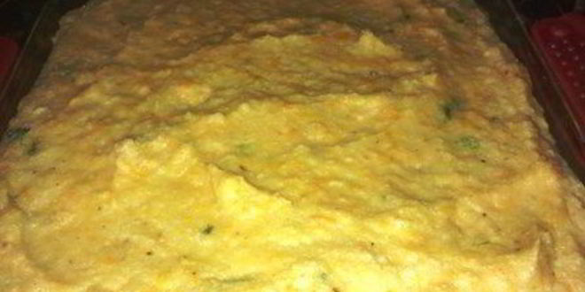 Рецепт овощного суфле