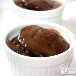 Рецепт Шоколадного суфле с карамельным соусом