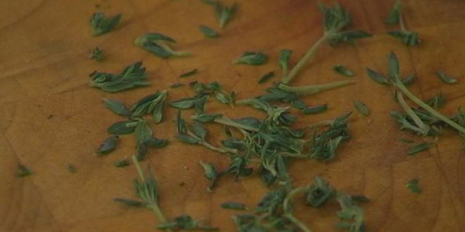 Рецепт суфле из козьего сыра и тимьяна