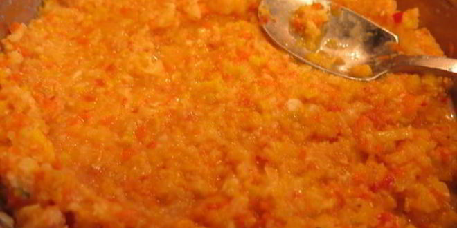 Рецепт суфле из овощей под маслятами в сметане