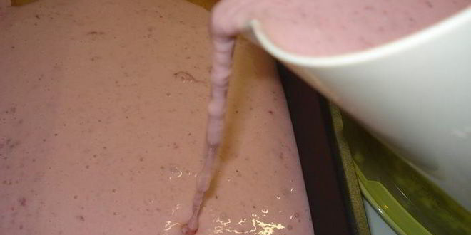 Рецепт тортика-light с клубничным суфле