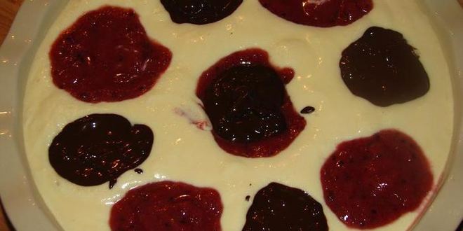 Рецепт творожного суфле с крыжовником и шоколадом