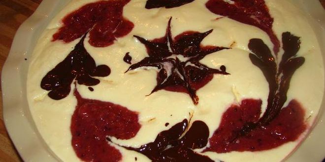 Рецепт творожного суфле с крыжовником и шоколадом