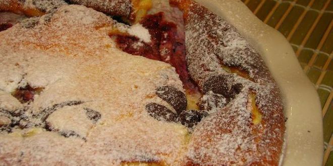 Рецепт творожного суфле с крыжовником и шоколадом