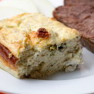 Рецепт Творожного суфле с зеленой фасолью