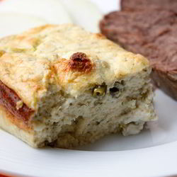 Рецепт Творожного суфле с зеленой фасолью