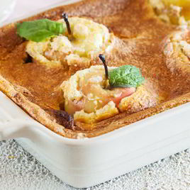 Рецепт Яблок в манном суфле