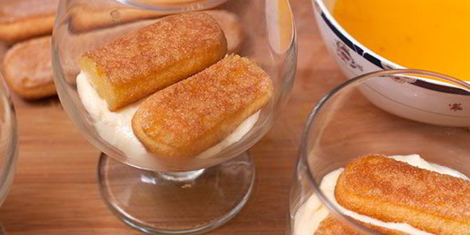 Рецепт апельсинового тирамису