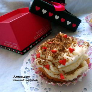 Рецепт Капкейков Тирамису