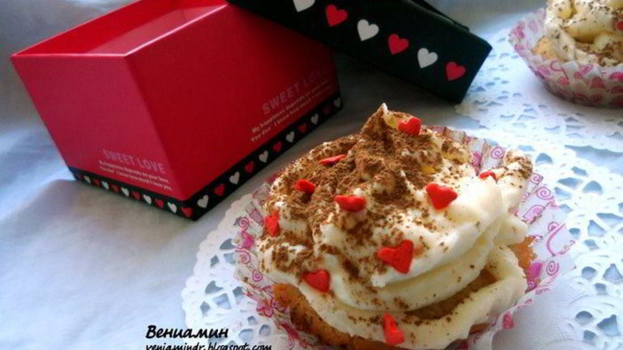 Рецепт капкейков тирамису